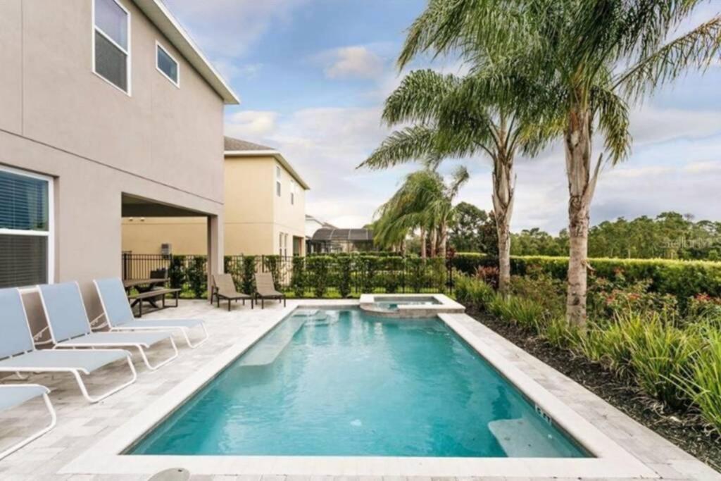 Luxurious Modern Villa Near Disney With Theater, Pool And Spa In Encore Resort At Reunion Orlando Zewnętrze zdjęcie