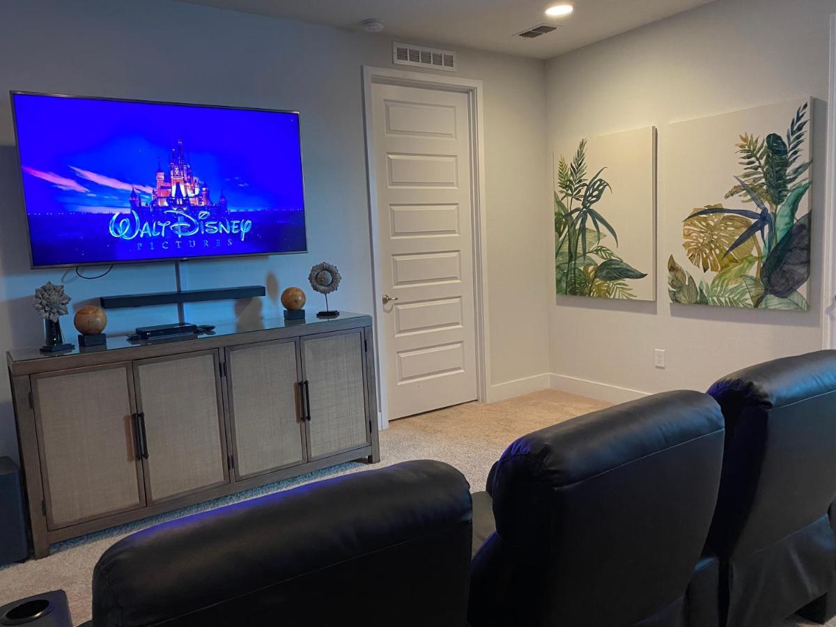 Luxurious Modern Villa Near Disney With Theater, Pool And Spa In Encore Resort At Reunion Orlando Zewnętrze zdjęcie