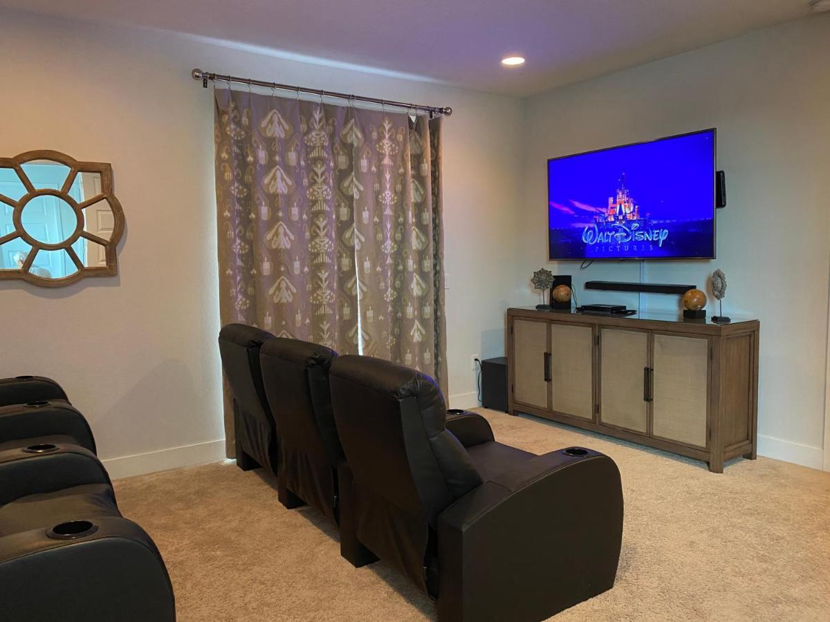 Luxurious Modern Villa Near Disney With Theater, Pool And Spa In Encore Resort At Reunion Orlando Zewnętrze zdjęcie